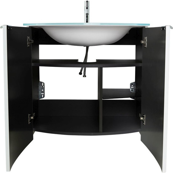 Тумба подвесная с раковиной Cezares Rialto 70 см 55170, Bianco opaco - 8 Тумба подвесная с раковиной Cezares Rialto 70 см 55170, Bianco opaco фото 8