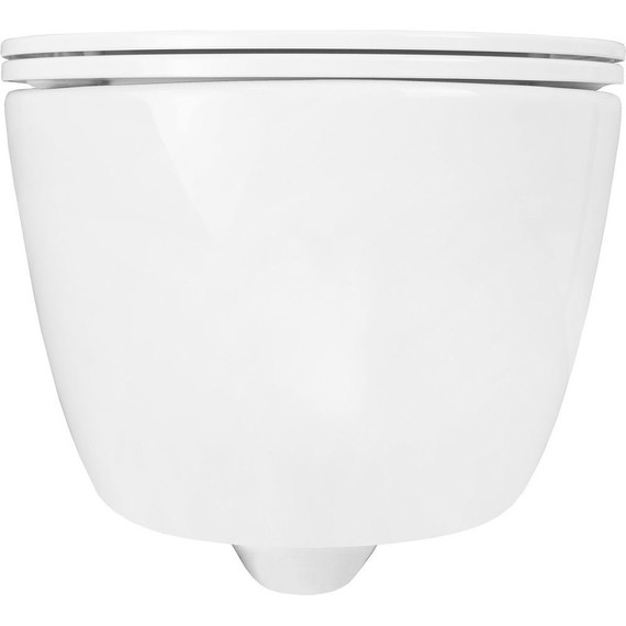 Унитаз подвесной безободковый Azario Ferio 87565 с тонкой крышкой микролифт - 8 Унитаз подвесной безободковый Azario Ferio 87565 с тонкой крышкой микролифт фото 8