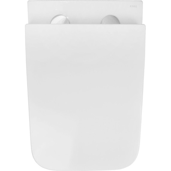 Унитаз подвесной безободковый Azario Moneo AZ-0062 с тонкой крышкой микролифт фото 10