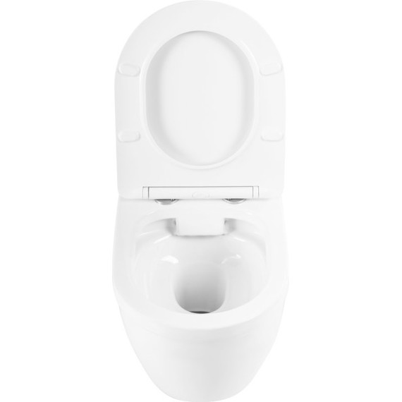 Инсталляция с подвесным безободковым унитазом BelBagno Loto BB070CHR/SC/BB002-80/BB018-GV-BIANCO (кнопка смыва Genova, белый) - 7 Инсталляция с подвесным безободковым унитазом BelBagno Loto BB070CHR/SC/BB002-80/BB018-GV-BIANCO (кнопка смыва Genova, белый) фото 7