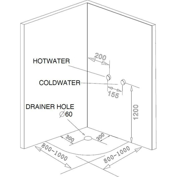 Душевая кабина Loranto CS-6611 G 100х100 см, хром/тонированное - 4 Душевая кабина Loranto CS-6611 G 100х100 см, хром/тонированное фото 4