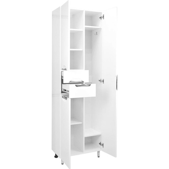 Пенал напольный Стиль 60 см, белый - 3 Пенал напольный Стиль 60 см, белый фото 3