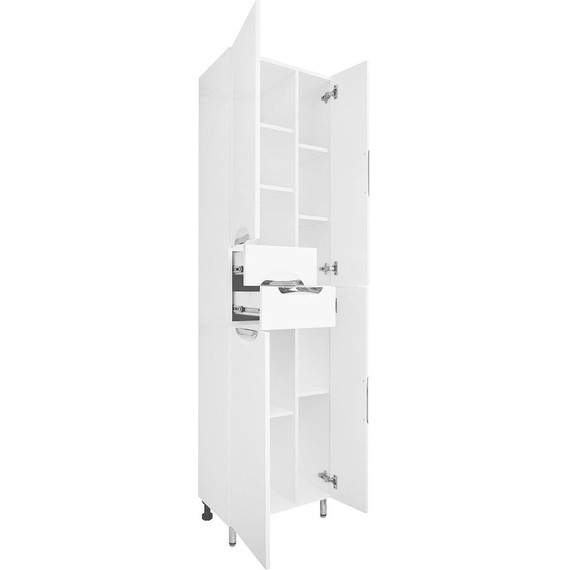 Пенал напольный Стиль 52 см, белый - 3 Пенал напольный Стиль 52 см, белый фото 3