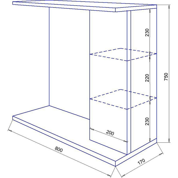 Зеркало-шкаф Стиль Модерн 80 см R, белый - 7 Зеркало-шкаф Стиль Модерн 80 см R, белый фото 7