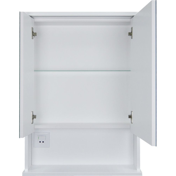 Зеркало-шкаф Стиль Арфа 60 см, белый - 4 Зеркало-шкаф Стиль Арфа 60 см, белый фото 4