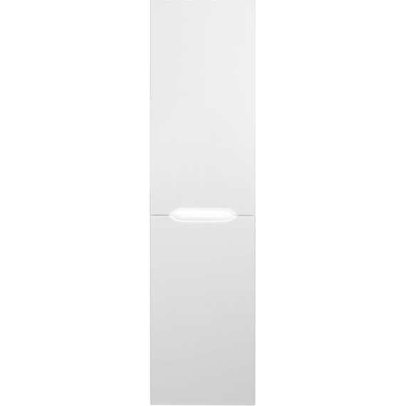 Пенал подвесной Стиль Арфа 40 см R, с подсветкой, белый фото 