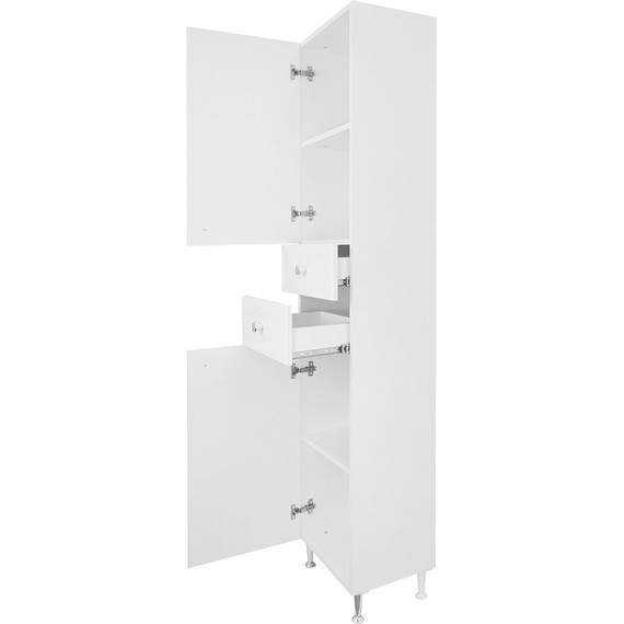 Пенал напольный Стиль Моника 36 см L, белый - 4 Пенал напольный Стиль Моника 36 см L, белый фото 4