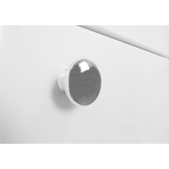 Пенал напольный Стиль Моника 36 см L, белый - 6 Пенал напольный Стиль Моника 36 см L, белый фото 6