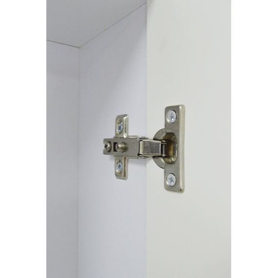 Зеркало-шкаф Стиль Моника 60 см L, без светильника, белый - 5 Зеркало-шкаф Стиль Моника 60 см L, без светильника, белый фото 5