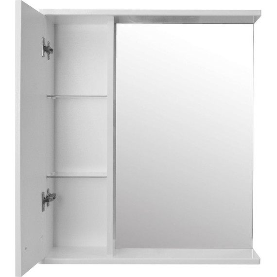 Зеркало-шкаф Стиль Дина 60 см L, белый - 2 Зеркало-шкаф Стиль Дина 60 см L, белый фото 2