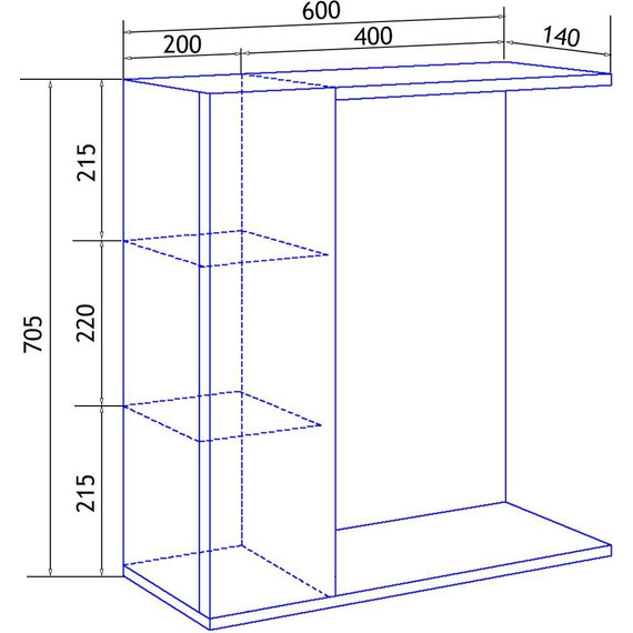 Зеркало-шкаф Стиль Дина 60 см L, белый - 5 Зеркало-шкаф Стиль Дина 60 см L, белый фото 5