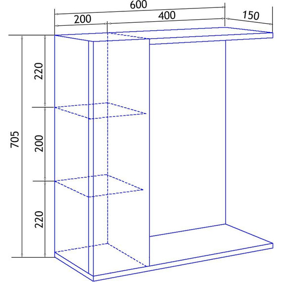 Зеркало-шкаф Loranto София Led 60 см L - 6 Зеркало-шкаф Loranto София Led 60 см L фото 6