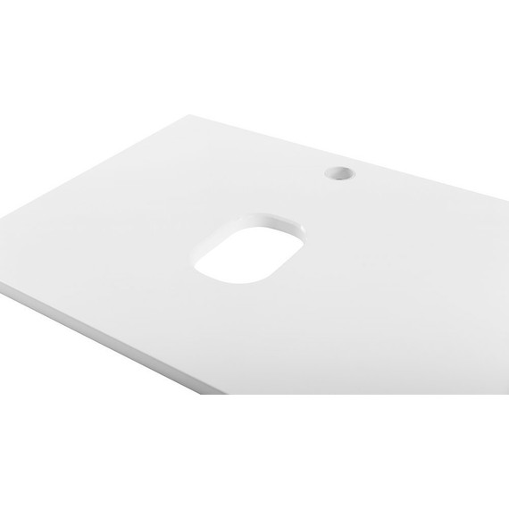 Столешница Cezares 120 см EK-120-2-BL, Bianco Lucido фото 4