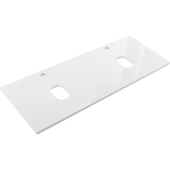 Столешница Cezares 140 см EK-140-2-BL, Bianco Lucido фото 3