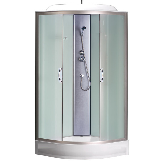 Душевая кабина Loranto CS-6681F 80х80 см, хром/матовое фото 
