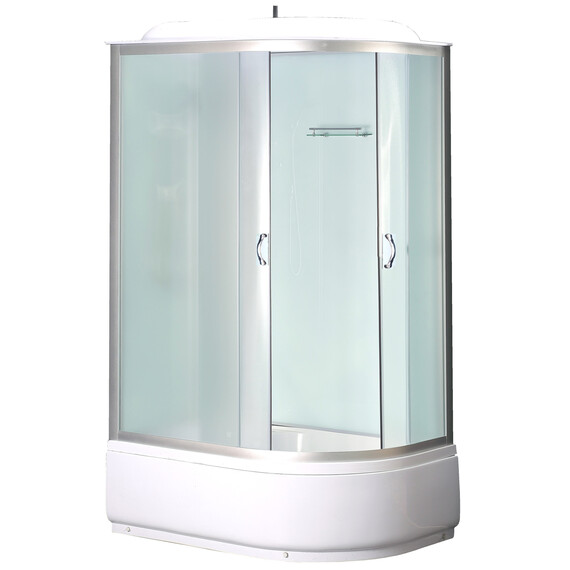 Душевая кабина Loranto CS-66120L F 120х80 см, хром/матовое фото 