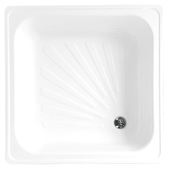 Поддон стальной Loranto Квадрат 90х90 см фото 