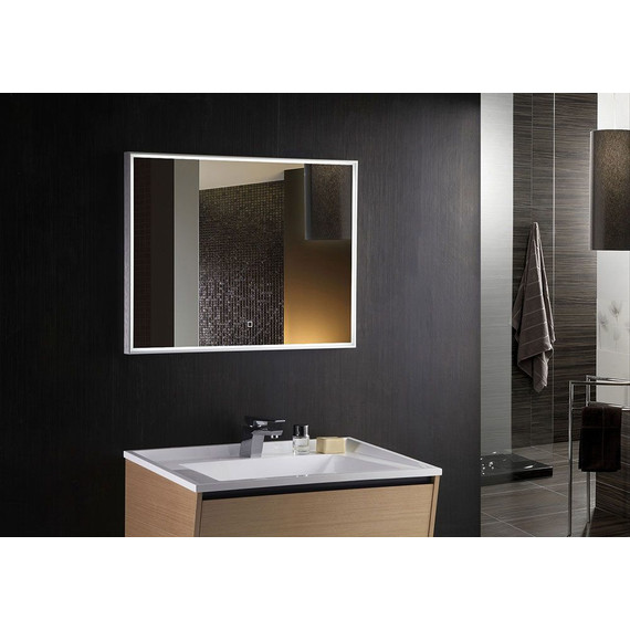 Зеркало Azario Сантана 100 см (с подсветкой и сенсорным выключателем) фото 4