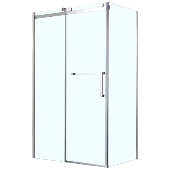 Душевое ограждение Azario Vancouver AZ-NKF1131 L 120х80 см (стекло 8 мм) алюминий/прозрачное фото 