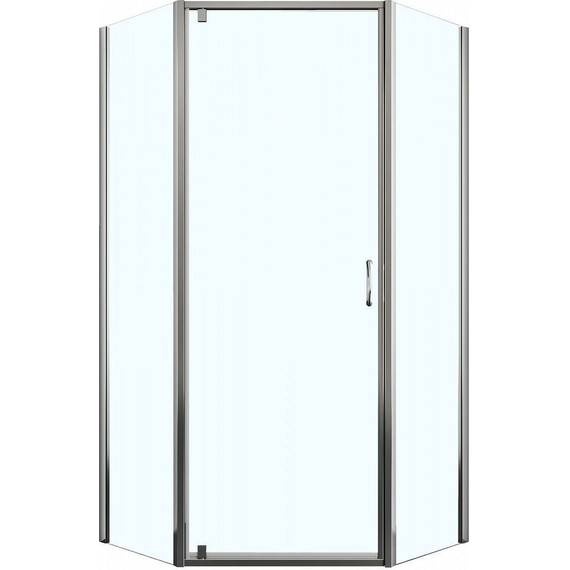 Душевое ограждение Azario Dallas AZ-112P 90х90 см CS00021481, хром/прозрачное фото 