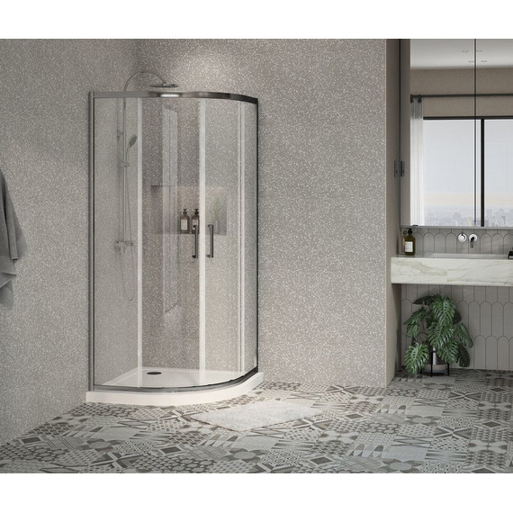 Душевое ограждение Azario Ostin 100x100 см AZ-121 S А, хром/прозрачное фото 4