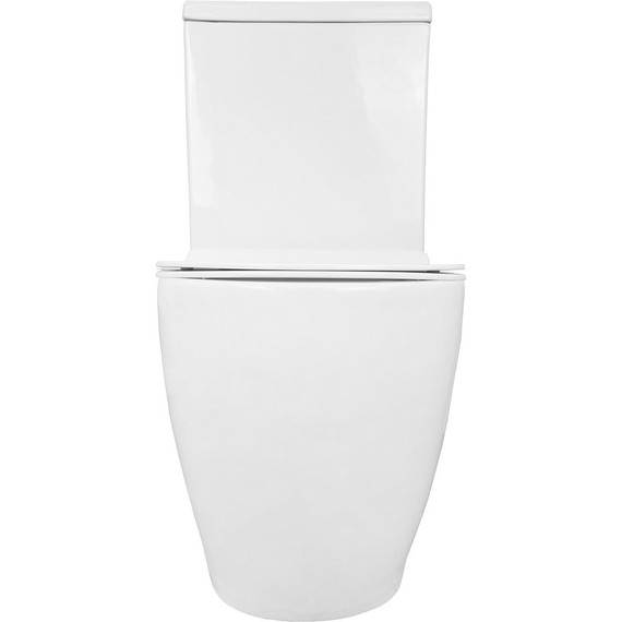 Унитаз-компакт безободковый Azario Corsa AZ-2062S с крышкой микролифт фото 11