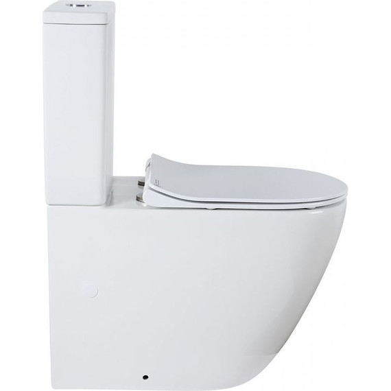 Унитаз-компакт безободковый Azario Grado AZ-2141 с крышкой микролифт - 2 Унитаз-компакт безободковый Azario Grado AZ-2141 с крышкой микролифт фото 2