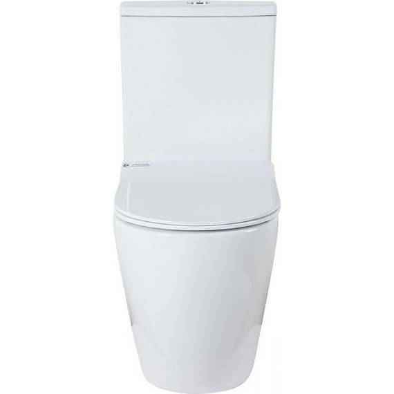 Унитаз-компакт безободковый Azario Grado AZ-2141 с крышкой микролифт - 4 Унитаз-компакт безободковый Azario Grado AZ-2141 с крышкой микролифт фото 4