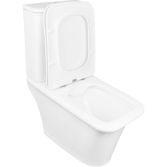 Унитаз-компакт безободковый Azario Avero AZ-3121 с крышкой микролифт - 3 Унитаз-компакт безободковый Azario Avero AZ-3121 с крышкой микролифт фото 3