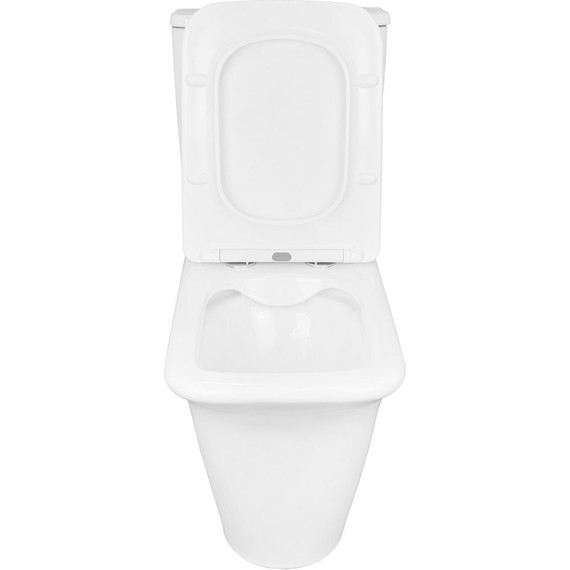 Унитаз-компакт безободковый Azario Avero AZ-3121 с крышкой микролифт - 4 Унитаз-компакт безободковый Azario Avero AZ-3121 с крышкой микролифт фото 4