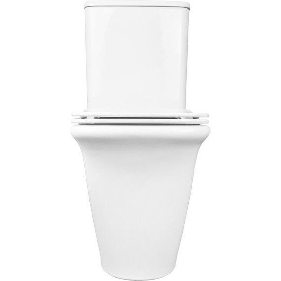 Унитаз-компакт безободковый Azario Avero AZ-3121 с крышкой микролифт - 7 Унитаз-компакт безободковый Azario Avero AZ-3121 с крышкой микролифт фото 7