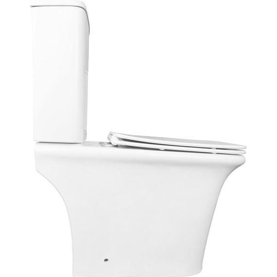 Унитаз-компакт безободковый Azario Avero AZ-3121 с крышкой микролифт - 8 Унитаз-компакт безободковый Azario Avero AZ-3121 с крышкой микролифт фото 8