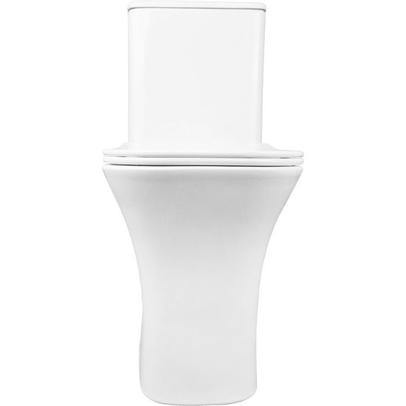 Унитаз-компакт безободковый Azario Fretta Square AZ-5121 с крышкой микролифт - 11 Унитаз-компакт безободковый Azario Fretta Square AZ-5121 с крышкой микролифт фото 11