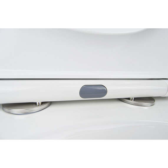 Унитаз-компакт безободковый Azario Fretta Square AZ-5121 с крышкой микролифт - 7 Унитаз-компакт безободковый Azario Fretta Square AZ-5121 с крышкой микролифт фото 7