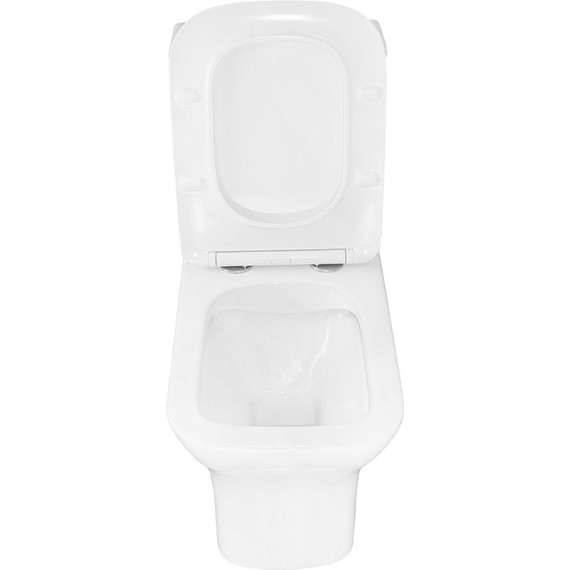 Унитаз-моноблок безободковый Azario Lodi AZ-8617 с крышкой микролифт фото 10