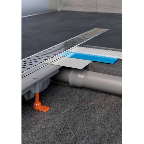 Трап Azario Medium 45 см (с рамкой из нержавеющей стали) AZ-CH 450 MN фото 3