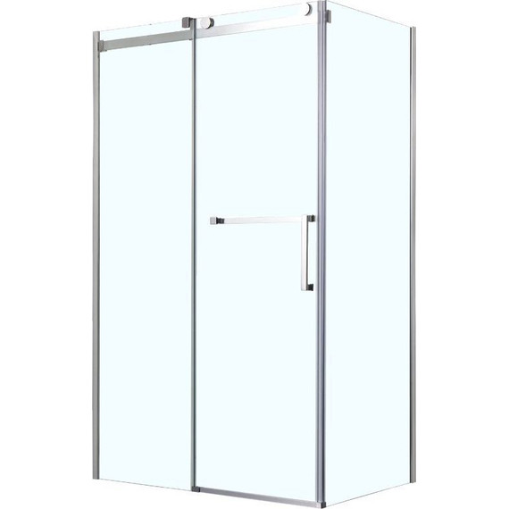 Душевое ограждение Azario Vancouver AZ-NKF1131 L 120х90 см (стекло 8 мм) алюминий/прозрачное фото 