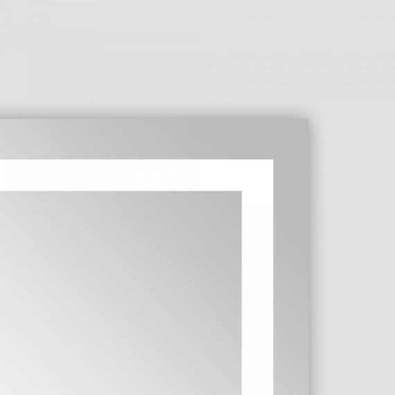 Зеркало Azario 80 см AZ-Z-046-1CS - 6 Зеркало Azario 80 см AZ-Z-046-1CS фото 6