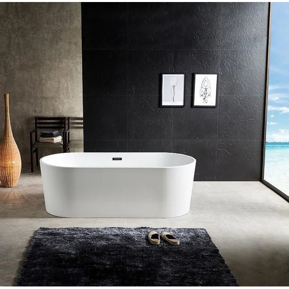 Ванна отдельностоящая Azario Bristol BRI17080 170х80 см, Размер - мм: 1700х800 - 7 Ванна отдельностоящая Azario Bristol BRI17080 170х80 см, Размер - мм: 1700х800 фото 7