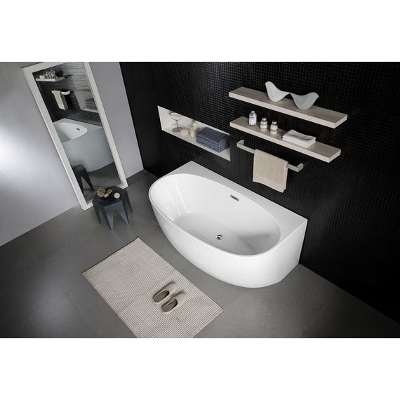 Ванна акриловая Azario Cambridge CAM18090 180х88 см с каркасом, Размер - мм: 1800х900 фото 4