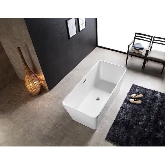 Ванна отдельностоящая Azario Lincoln LIN16080 160х80 см, Размер - мм: 1600х800 - 5 Ванна отдельностоящая Azario Lincoln LIN16080 160х80 см, Размер - мм: 1600х800 фото 5