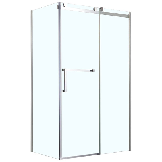 Душевое ограждение Azario Vancouver AZ-NKF1131 R 120х90 см (стекло 8 мм) алюминий/прозрачное фото 