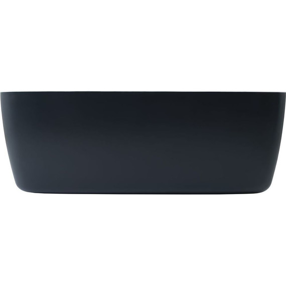 Ванна отдельностоящая Aquanet Family Trend 170х78 см 90778-MW-MB, чёрный матовый фото 4