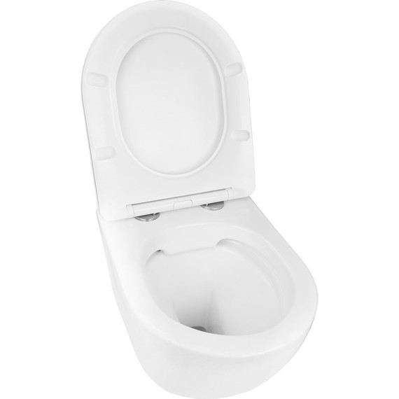 Инсталляция с подвесным безободковым унитазом Azario Gloria AZ-8010-1000+AZ-8200-0012+AZ-2003, Цвет производителя: белый - 9 Инсталляция с подвесным безободковым унитазом Azario Gloria AZ-8010-1000+AZ-8200-0012+AZ-2003, Цвет производителя: белый фото 9