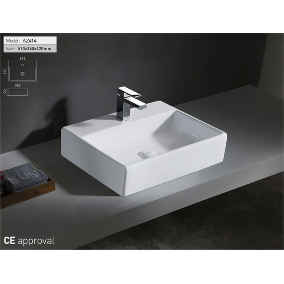 Раковина-чаша Azario 51 см AZ-414 фото 2