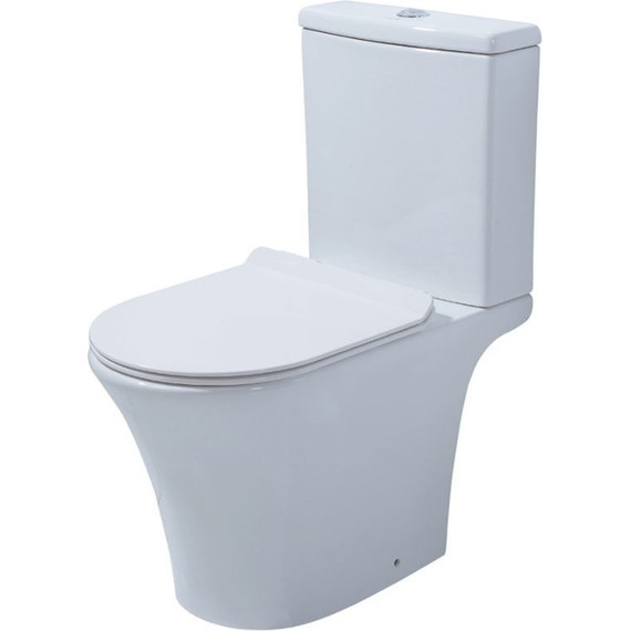 Унитаз-компакт Azario Verde AZ-8220 с крышкой микролифт - 3 Унитаз-компакт Azario Verde AZ-8220 с крышкой микролифт фото 3