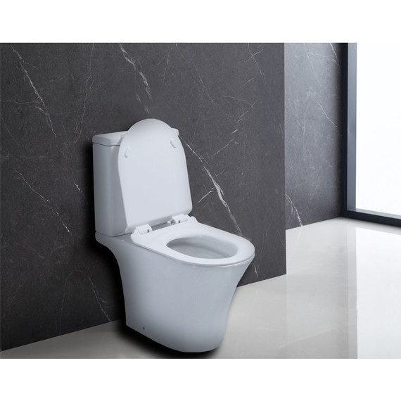 Унитаз-компакт Azario Verde AZ-8220 с крышкой микролифт - 4 Унитаз-компакт Azario Verde AZ-8220 с крышкой микролифт фото 4