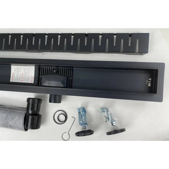 Трап TIM 40 см BAD464002BK, чёрный матовый фото 10