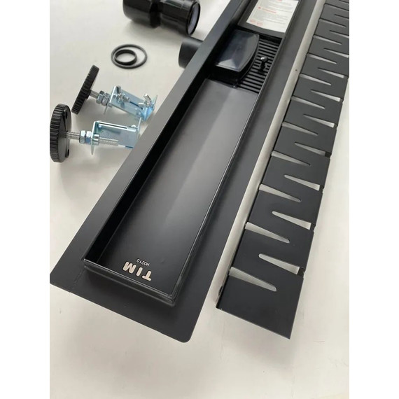 Трап TIM 40 см BAD464002BK, чёрный матовый фото 11