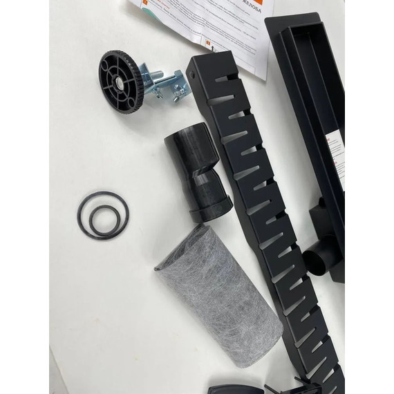 Трап TIM 40 см BAD464002BK, чёрный матовый фото 14